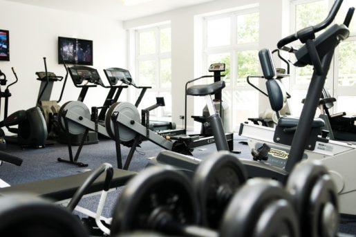 The gym facilities at the Feel Good Health Club at Mercure Leeds Parkway Hotel